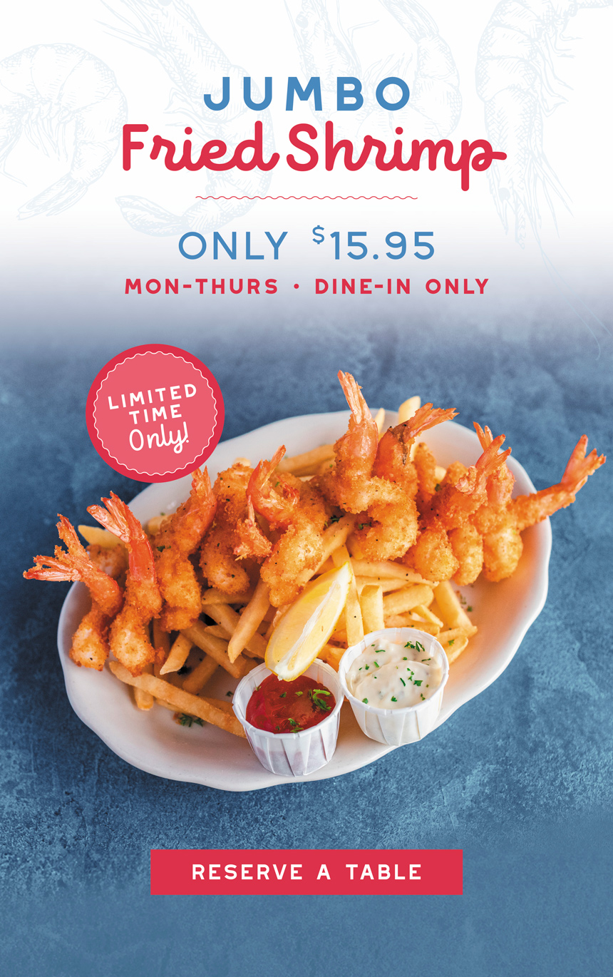 Jumbo Fried Shrimp Promo (Post Boys & Girls Club)