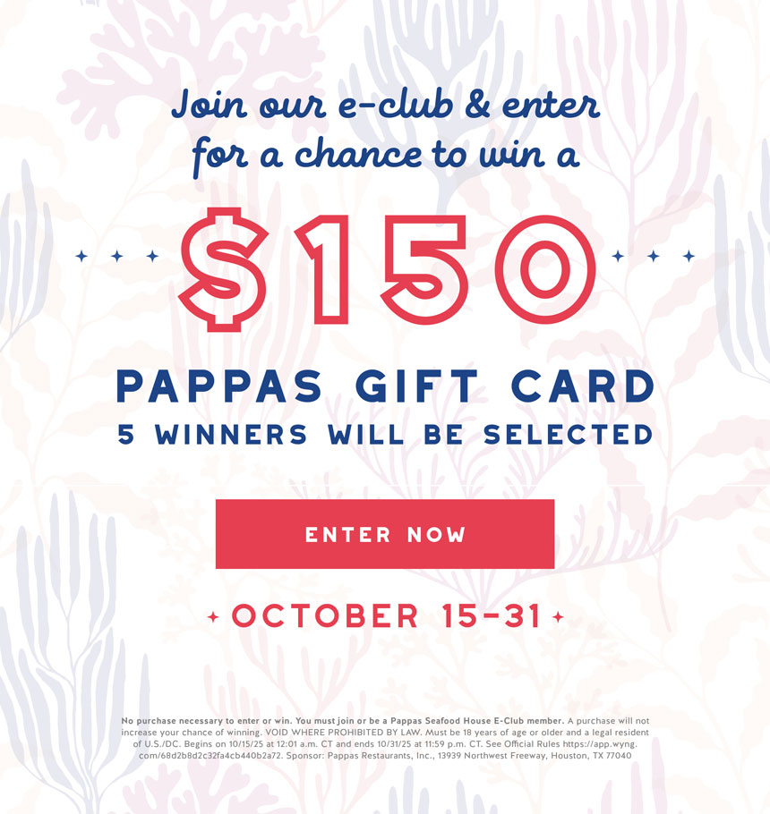National Seafood Month Contest