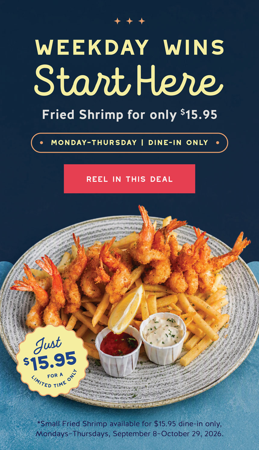 Fried Shrimp Promo 2026